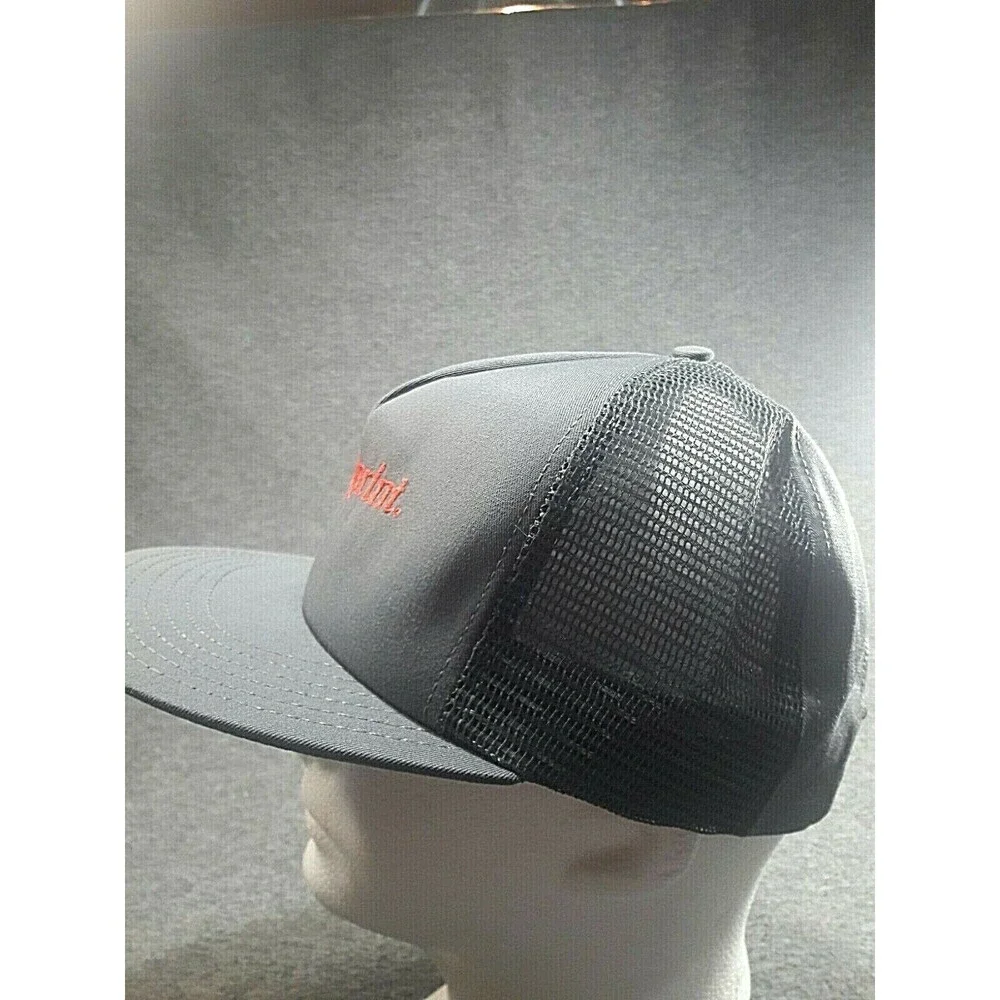 Vintage Sprint Trucker Hat Snapback Grey with Red Made in USA One Size Fits All